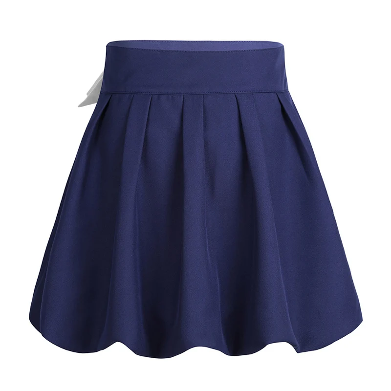 Детская школьная форма для девочек плиссированная юбка скутер со скрытыми