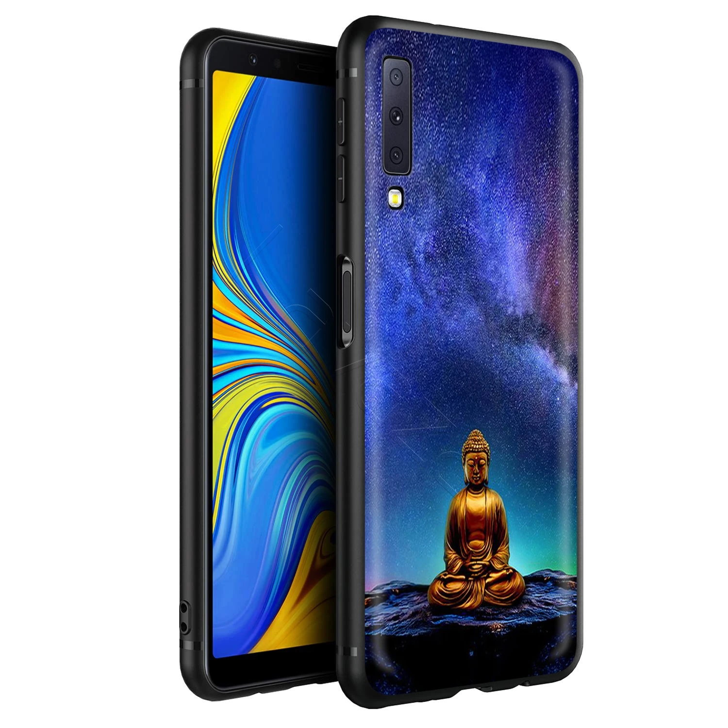 Чехол Be Happy Little Buddha для Samsung Galaxy J6 A9 A8 A7 A70 A6 A5 A50 A40 A30 A3 A10 A51 A71 A81 A91 2018 | Мобильные