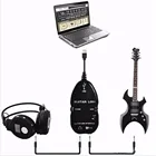 Оптовая продажа, лидер продаж, гитарный кабель, аудио USB-адаптер для интерфейса для MACPC, аксессуары для записи музыки для музыкальных плееров, подарок