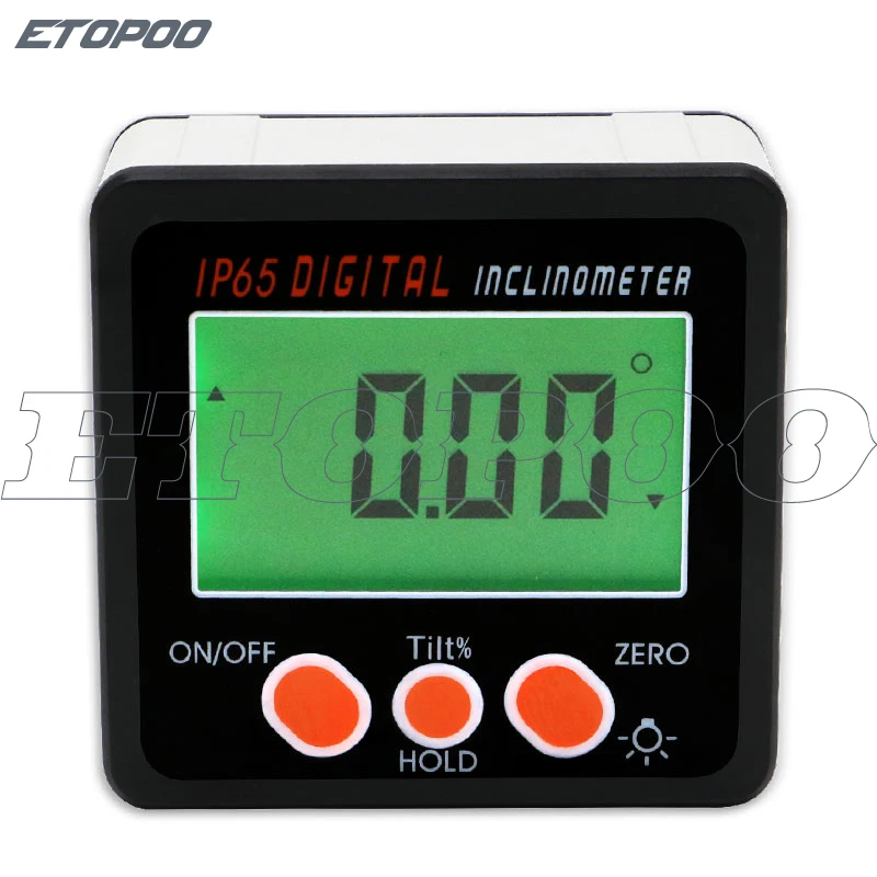 Цифровой транспортир Инклинометр уровень коробка водонепроницаемый Угол Finder