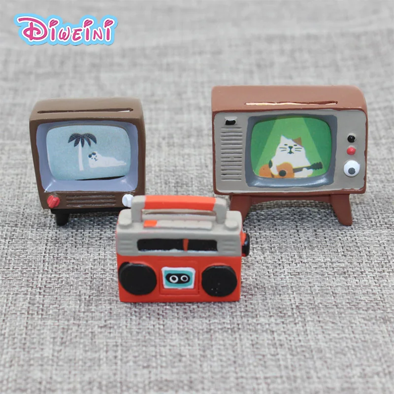 

Household appliances Decole Cat Model Miniature Figurine Fairy home Garden Wedding action Figures Doll Decoration Girl toy gift