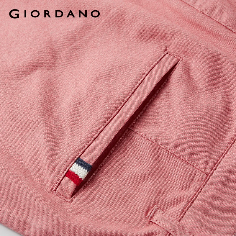 Giordano шорты мужские эластичные хлопчатобумажные на средней талии хлопок slim fit