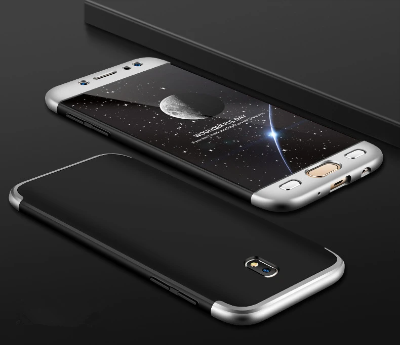 BONVAN 3 в 1, полный защитный чехол для samsung Galaxy J7, J5, J3 Pro, J7Pro, жесткий чехол с эффектом потертости для samsung j7, европейская версия, чехол