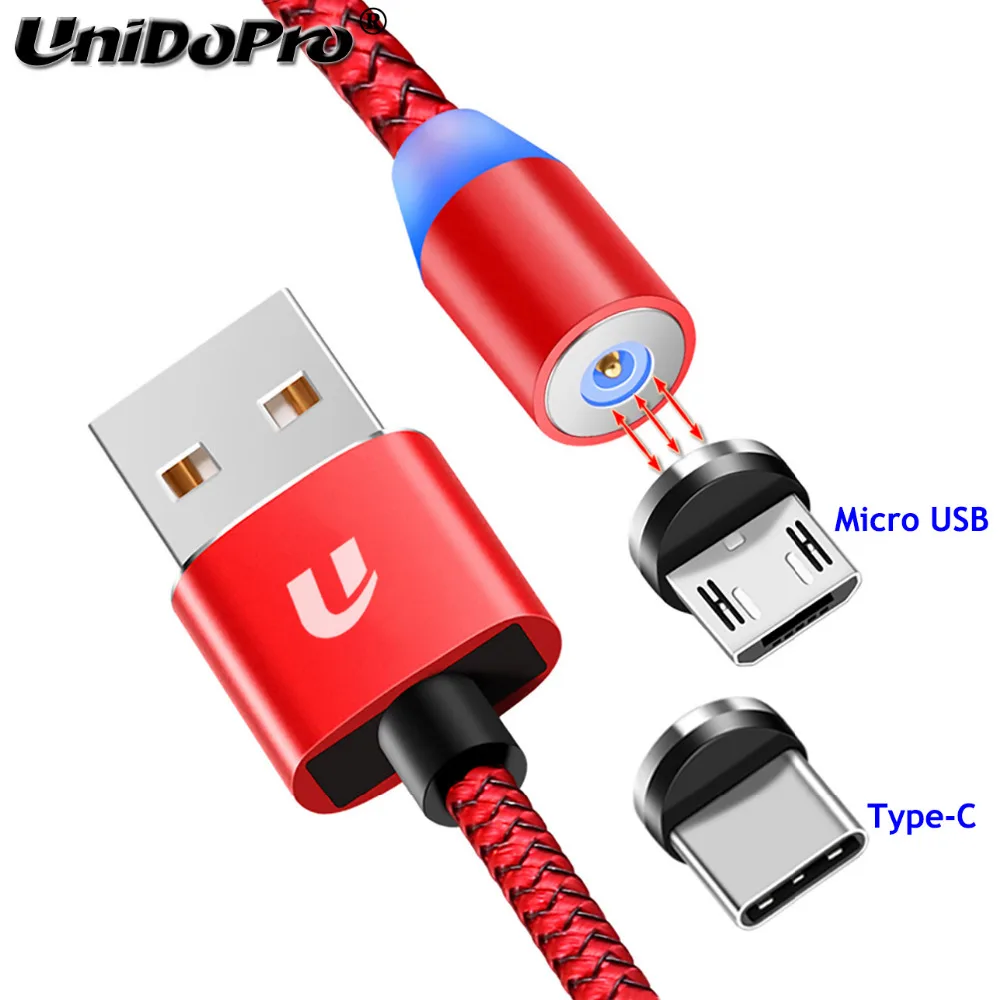 Магнитный кабель Micro USB Type C со светодиодами для Sony XPERIA 1 10 Plus L1 L2 L3 X XA XA1 XA2 Z3 Z4 Z5 XZ3 XZ2
