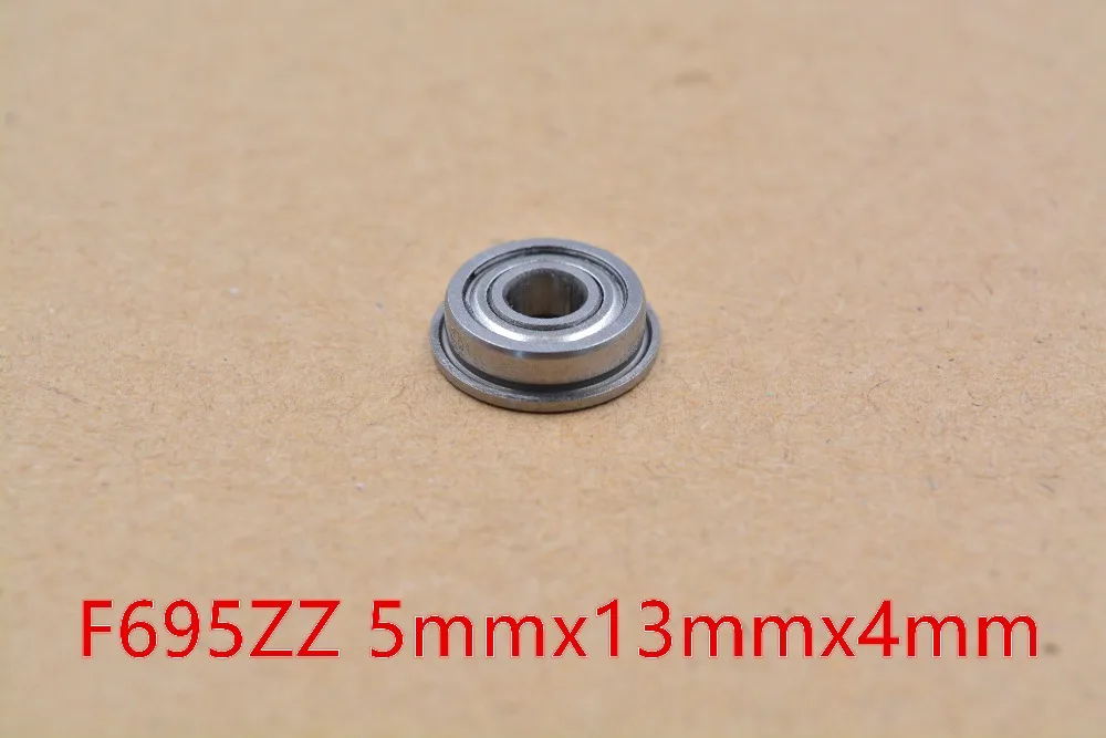 

5mm bearing F695ZZ 5mmx13mmx4mm flange ball deep groove toy car 1pcs