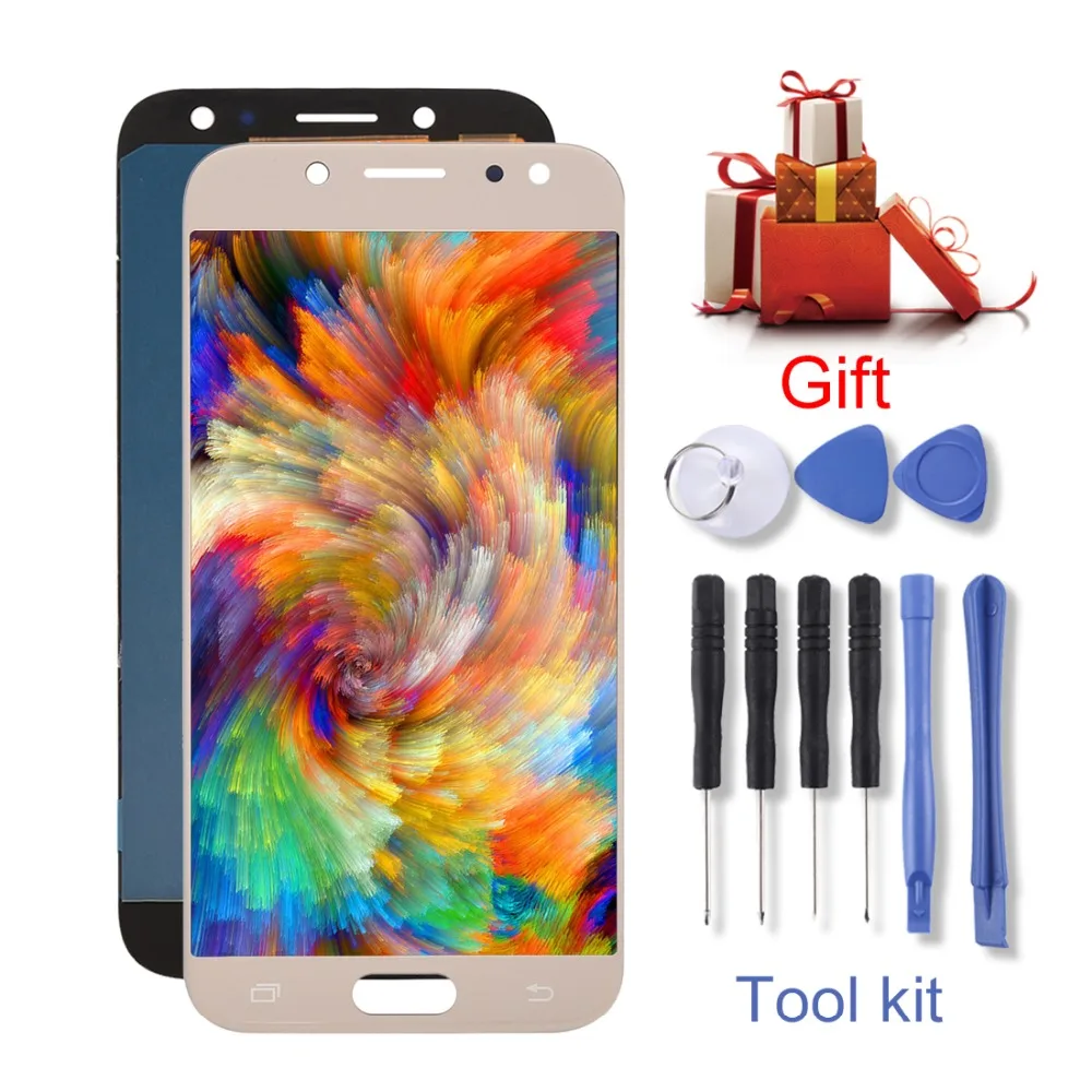 Новинка для Galaxy J5 (2017)/J530/3/330/7/730/7 Max/G615/110/727/7/700 Оригинальный ЖК экран + дигитайзер