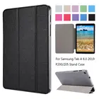 Чехол-книжка для Samsung Galaxy Tab A 8,0, P200, P205, 8,0, 2019, из искусственной кожи, прозрачный