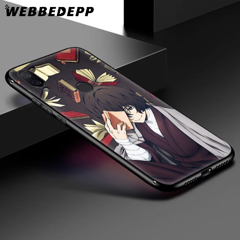 WEBBEDEPP Bungou Stray Dogs Anime Soft Case for Xiaomi Redmi K20 7A 4A 4X 5 5A 6 6A S2 Note 8 4 7 Pro Plus Prime |