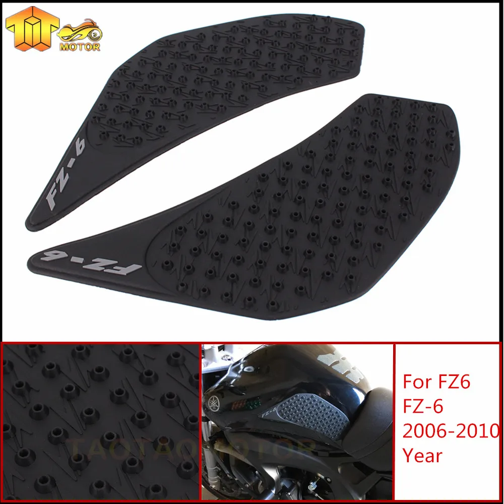 

Motorcycle Anti slip Tank Pad 3M Side Gas Knee Grip Traction Pads Protector Stickers For Yamaha FZ6 FZ-6 FZ 6 fz6 2006 2007-2010