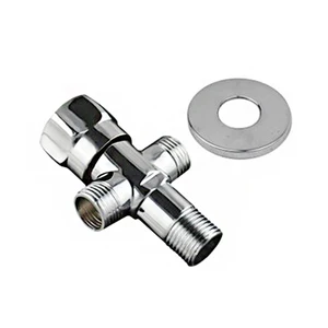 Клапан для горячей и холодной воды Т-образный трехпортовый клапан латунный корпус