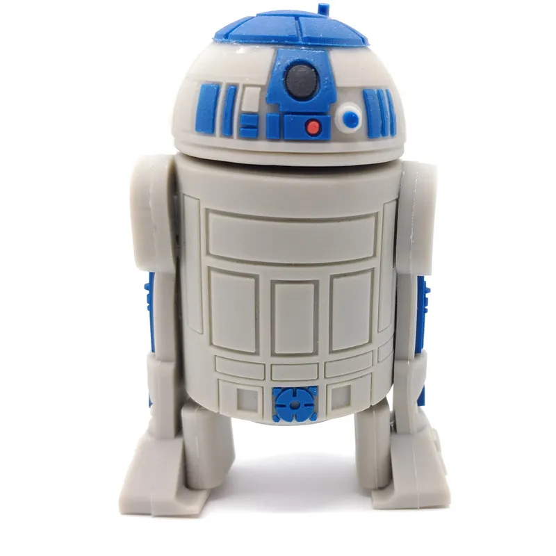 Флешка Star Wars R2D2 Robot usb флеш накопитель с полной емкостью 64 ГБ 32 16 8 4 Гб креативный