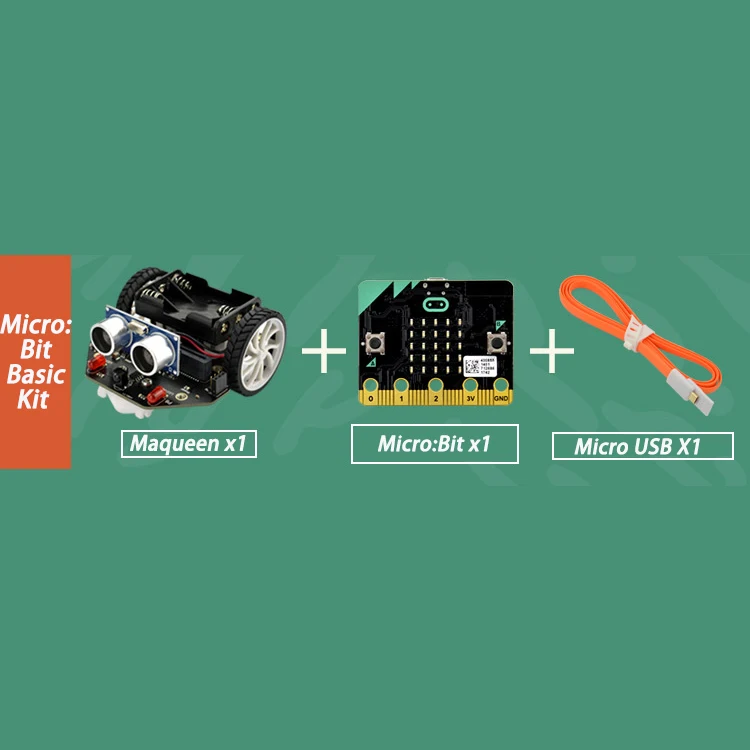 Micro Bit ShenzhenMaker Store micro: Maqueen V4.0 micro: битная образовательная платформа для программирования - Цвет: Micro Bit