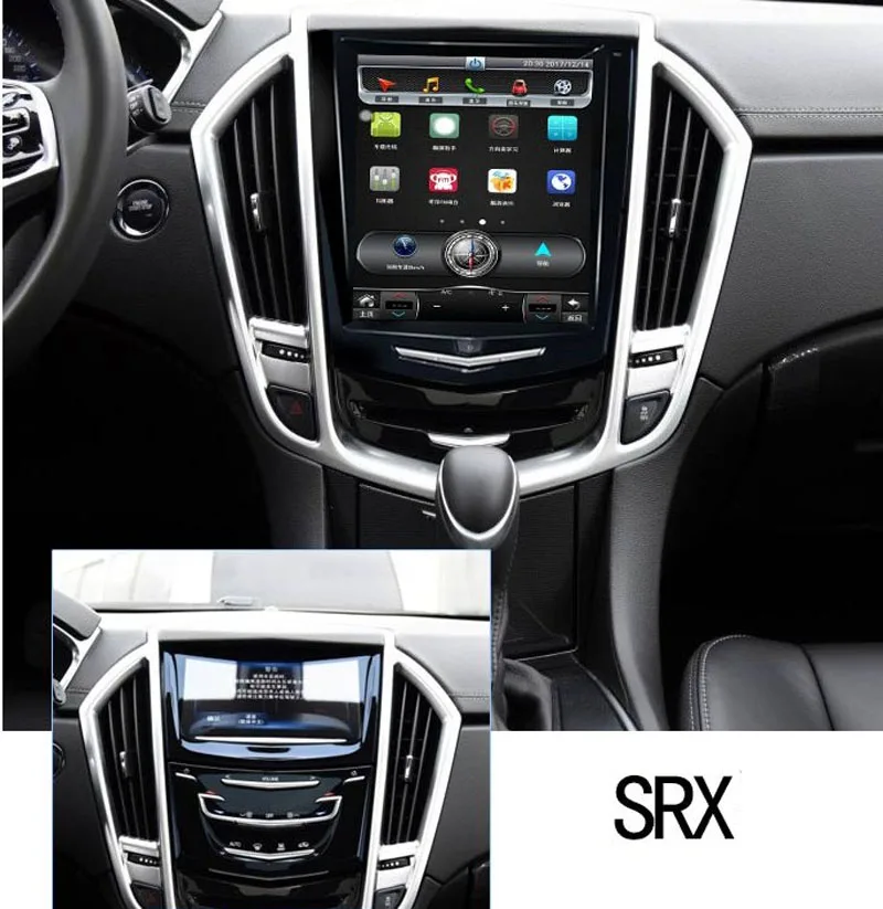 9 7 &quotвертикальный экран android автомобильный gps навигации радио плеер для Cadillac SRX ats