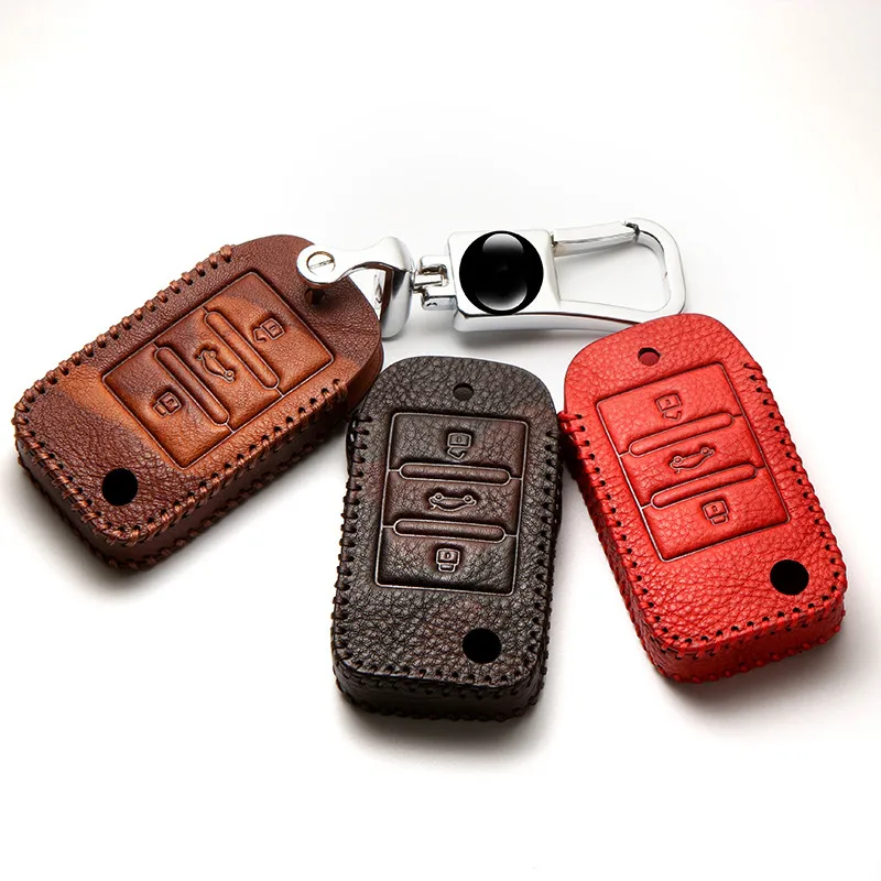 Чехол для ключей из натуральной кожи ROEWE RX5 2016 2017 2018 2019 MG ZS 3 чехол с кнопками