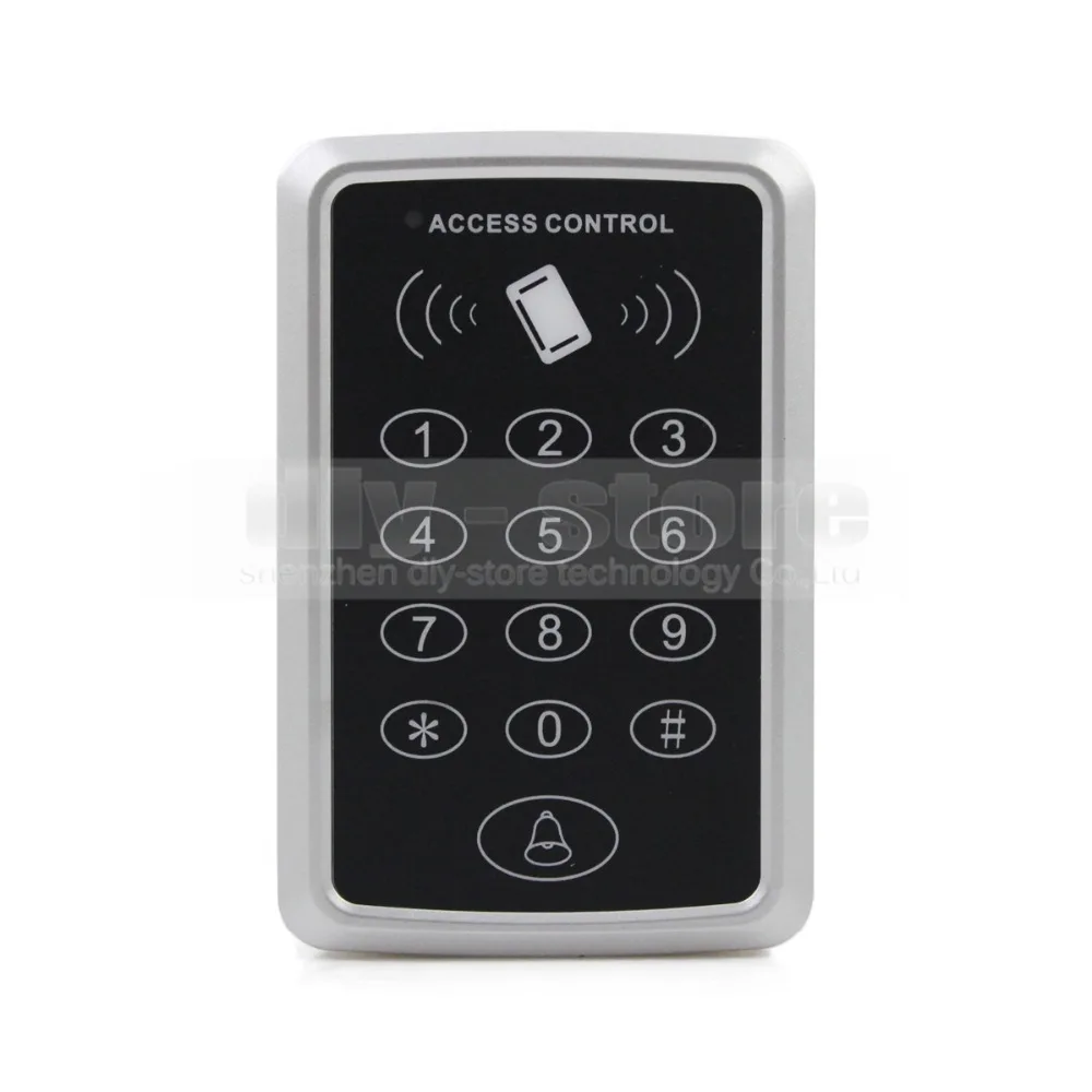 DIYSECUR 125KHz RFID считыватель Пароль Клавиатура система контроля доступа полный