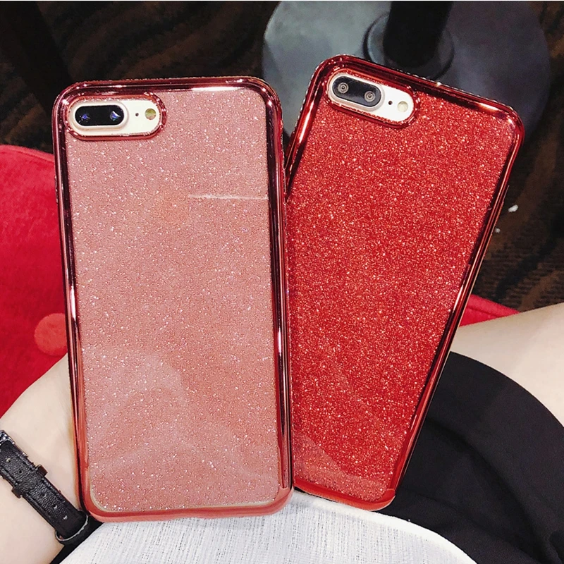 Diamond Case for iphone XS MAX XR 7 8 Plus X 10 6 6s Sexy Glitter Rhinestone Soft Silicone TPU Shock Proof Protection Cover | Мобильные