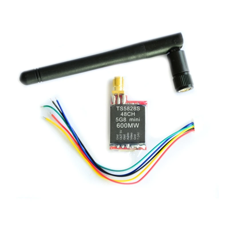 Оригинальный TS5828S Micro VTX 5 8G 600mW 48CH Мини FPV передатчик SMA RP для RC Racer|Детали и