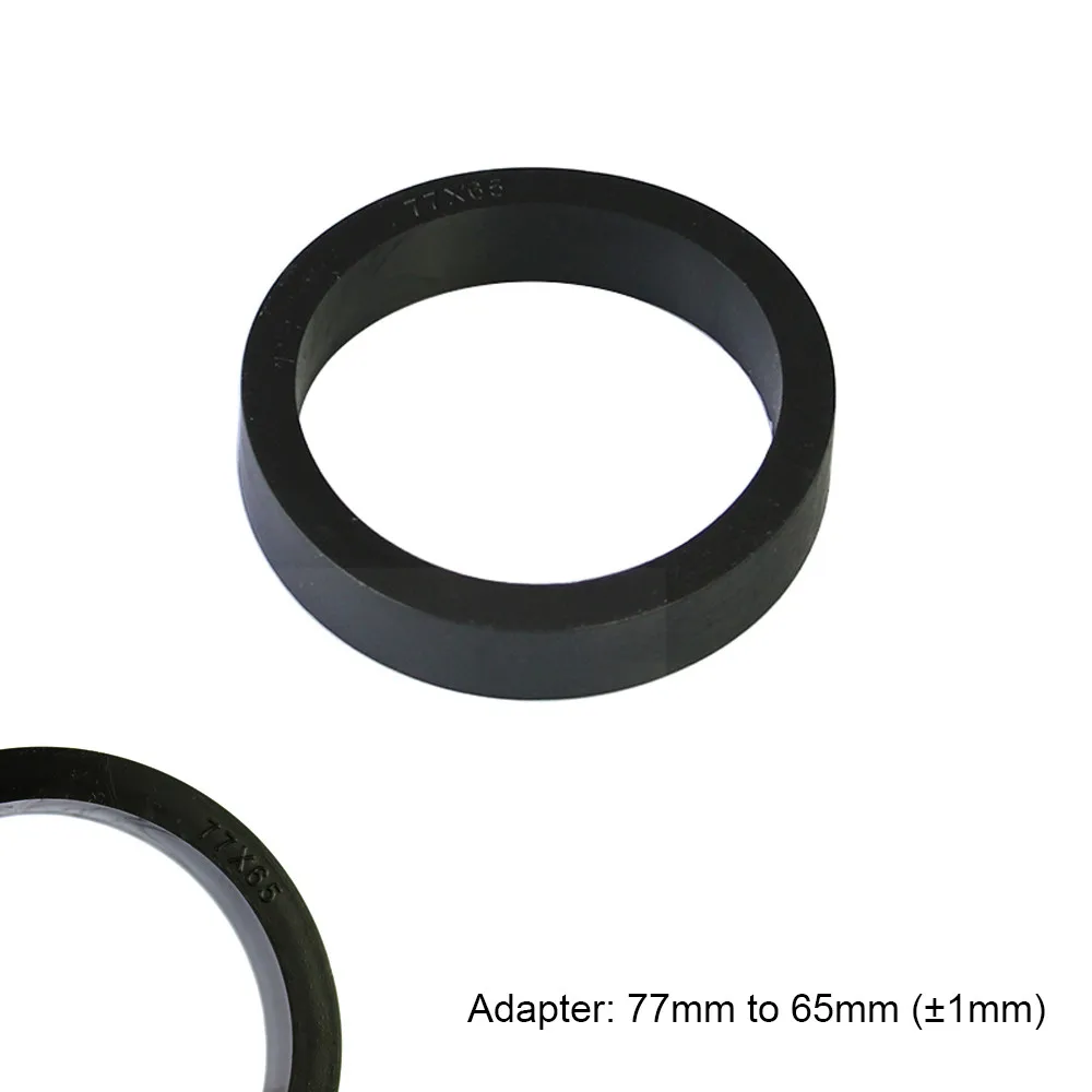 77mm to 65mm R-EP переходник для 76 мм 3 Дюйма Конический воздушный фильтр 77 мм до 70 мм 65 мм 60 мм Универсальное резиновое редукционное кольцо 3 дюйма до 2,75 дюйма 2,5 дюйма - Цвет: 77mm to 65mm