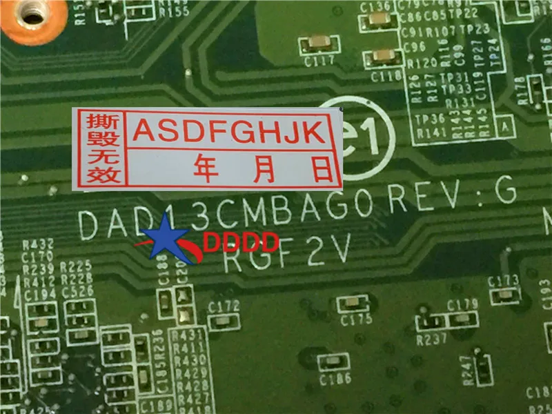Оригинальная материнская плата для ноутбука DELL XPS 13 9333 SR16Q GMCN-0FRV43 DAD13CMBAG0 0FRV4 3