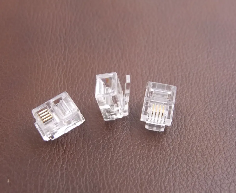 Специальный оптовый выделенный Телеком GONGFENG новый разъем RJ11 для телефона с