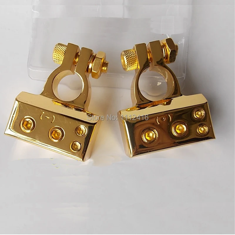 Одна пара сверхмощных автомобильных аккумуляторов зажимные клеммы разъемы