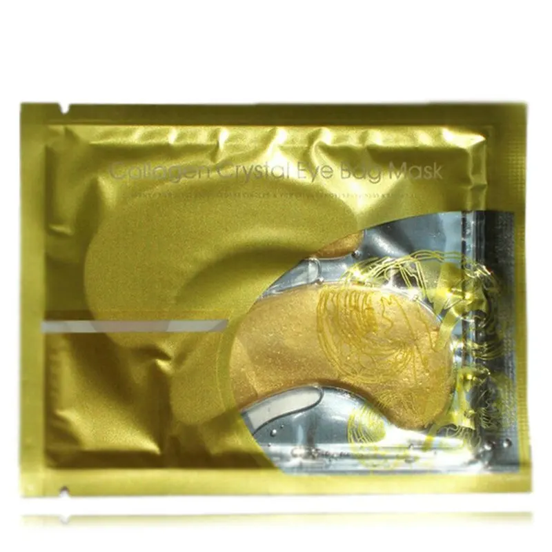 

Gold Powder Collagen Facial Mask / Eye Care Mask Moisturizing Anti Aging Anti Dark Circle