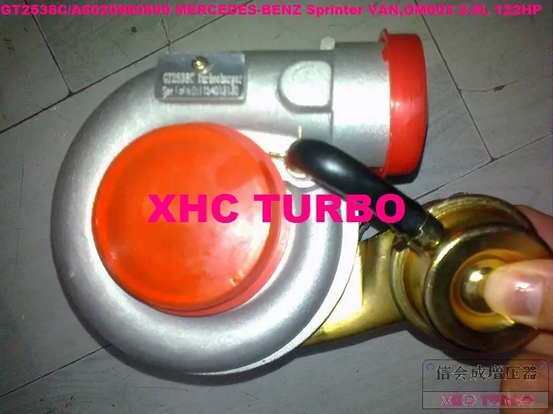 Новый турбокомпрессор GT2538C 454207-5001S для Mercedes-BENZ SprinterI 212D/312D/412D 2.9L OM602DE29LA 122HP |