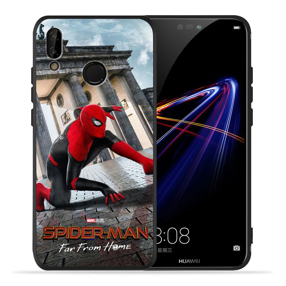 Чехол Марвел, Мстители, паук-герои в масках, для huawei P30 Pro для huawei p20 lite Коврики 20 X Honor 8 10 P Smart Etui Coque Мягкий силиконовый чехол