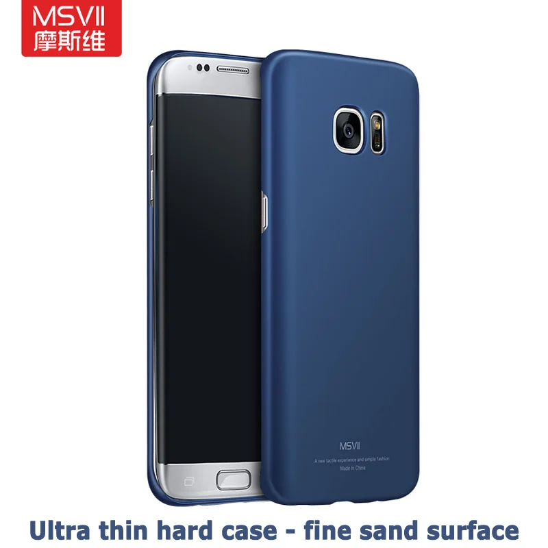 100% Original Msvii Luxury Silm scrub cover For galaxy s7 edge case hard PC samsung S7 |