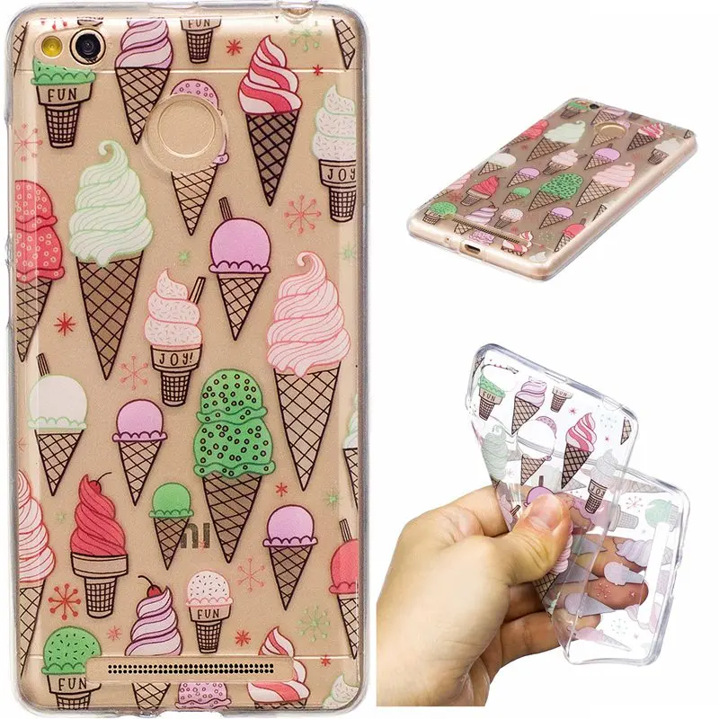 For Xiaomi Redmi 3 Pro / 3S 3X Case Lovely Soft Silicone TPU Cases Mobile Phone Protective Back Cover Coque | Мобильные телефоны и