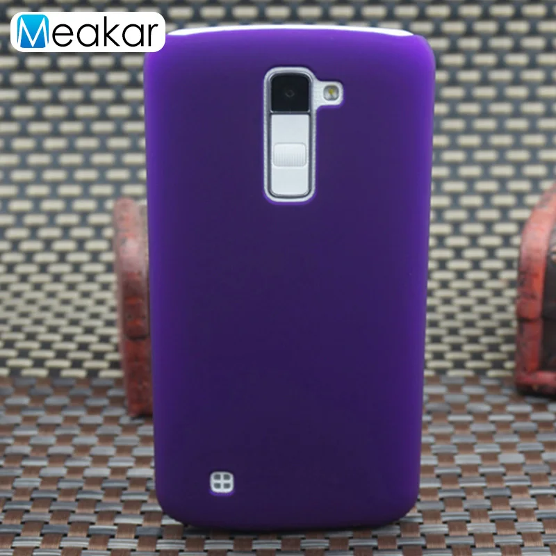 Coque 5.0For Lg K8 чехол для Lg K8 Lte Dual Core 4G Phoenix 2 Escape 3 K350n K350 K371 телефона чехол-лента на заднюю панель - Цвет: purple