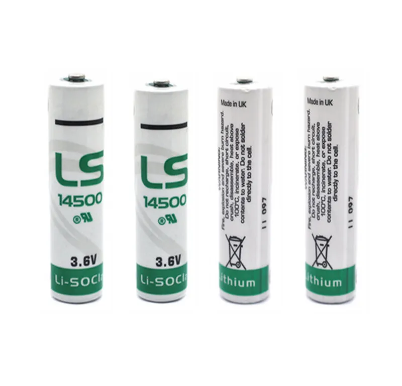 4 шт. SAFT LS14500 ER14505 AA 3 6 В 2450 мАч литиевая батарея для оборудования установки