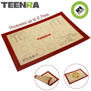 Коврик для выпечки, силиконовый, с антипригарным покрытием