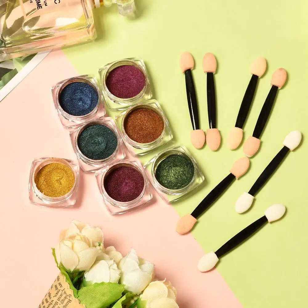 BEAUTYBIGBANG 1 коробка г кошачьи глаза 3D порошок волшебный магнитный лак для ногтей УФ