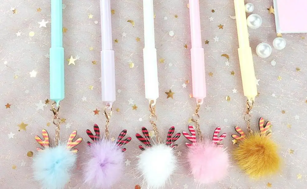 Симпатичные корейские кактусы цветок гелевая чернильная ручка мультфильм