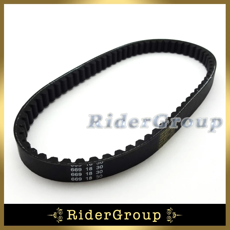 669 18 30 ПРИВОДНОЙ РЕМЕНЬ CVT для китайских GY6 49cc 50cc 80cc двигатель Roketa Sunl Vespa Jonway Znen Jmstar