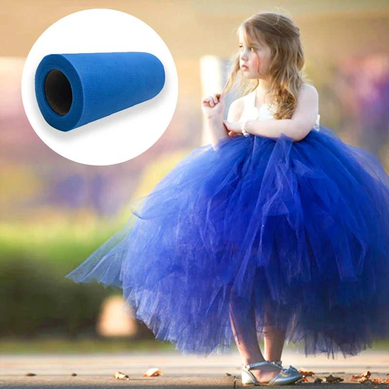 Tulle Roll 15cm 25yards by IMXTURO for Birthday Wedding Party Decoration and DIY handcraft in A color chart | Дом и сад