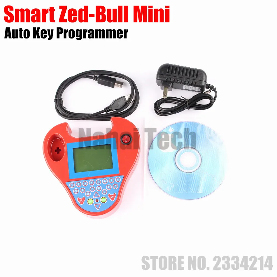 Новейший Супер смарт программатор Zed Bull MINI Auto Key транспондер ZedBull мини ключ без