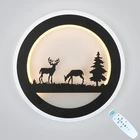 Светодиодный настенный светильник 29 Вт для спальни, гостиной, спальни, прикроватного освещения, приглушаемый светильник, светильник для сегмента ing 2,4G RF с дистанционным управлением