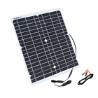 Солнечная панель 20Вт, гибкая, Boguang, 18В, 12В, 5В, с зарядным устройством, для использования на улице