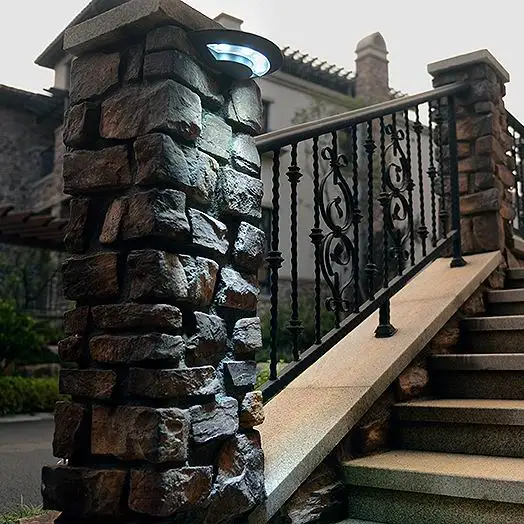 Современный светодиодный 4 Вт напольный настенный светильник крыльцо Сад света