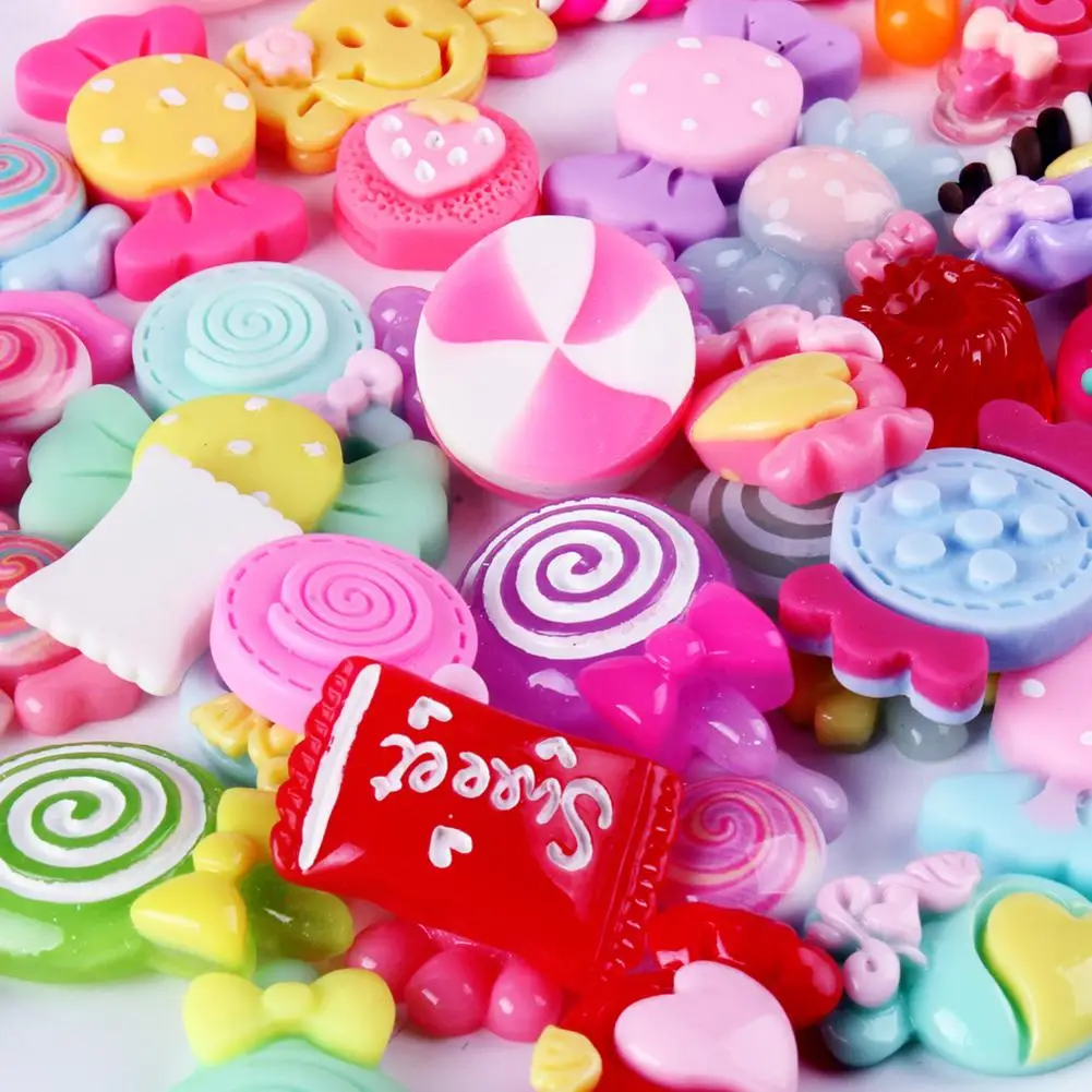 Slime в ассортименте конфета из смолы бусины слизи сладостей бисера расходные