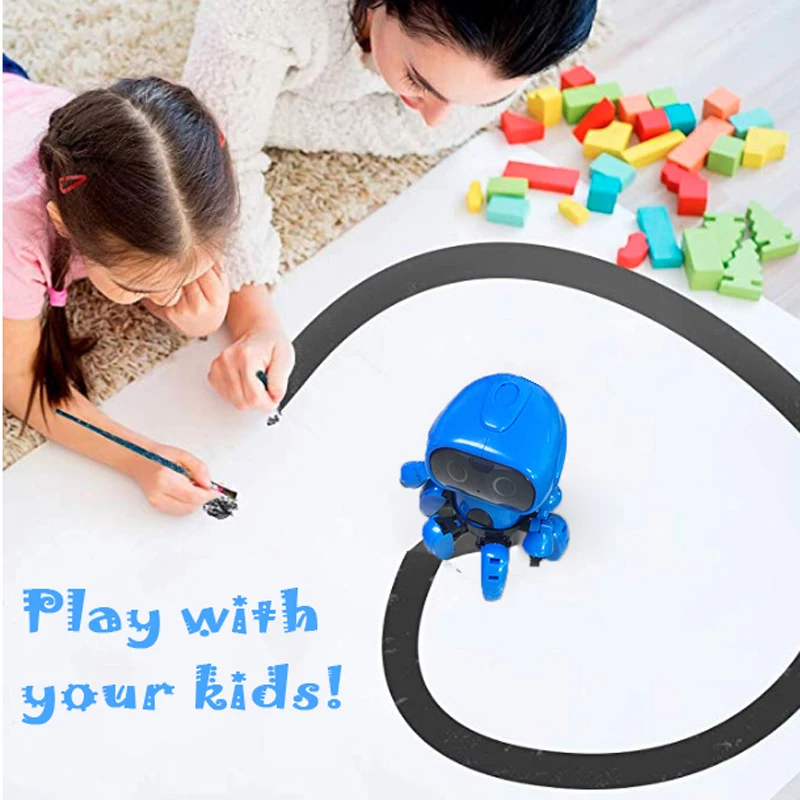6-ногая радиоуправляемая игрушка-робот с датчиком жестов препятствием