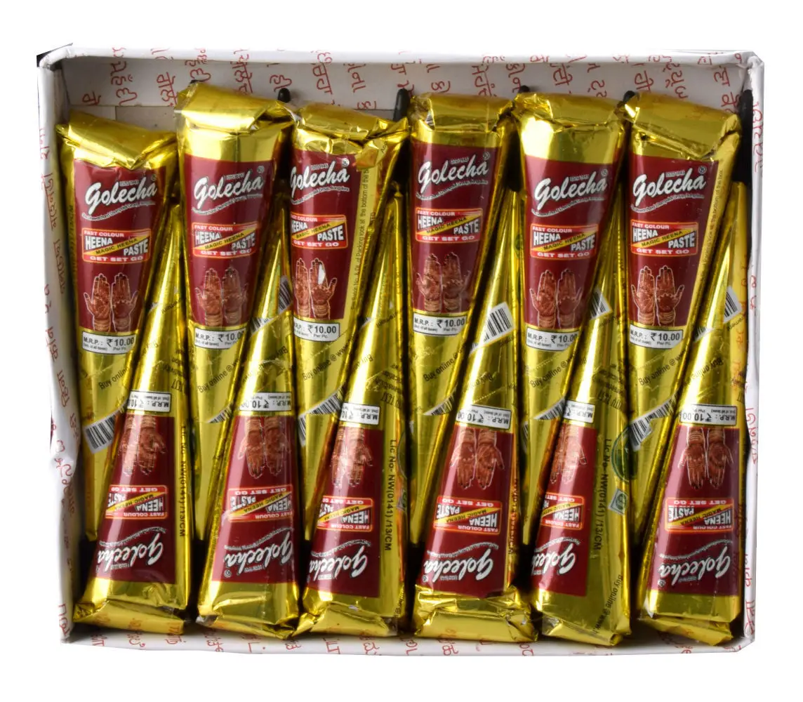 Красно-коричневая татуировочная паста хна краска для лица пигменты тела ручка