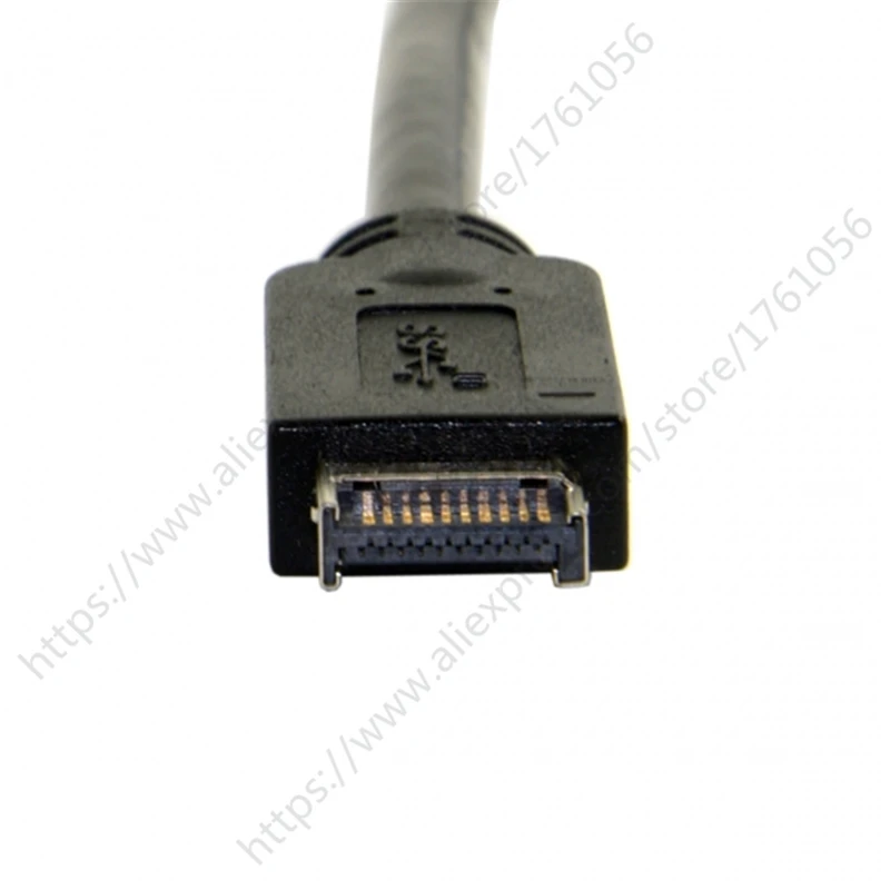 0 4 м USB 3 1 Разъем передней панели для USB-C типа C Женский удлинитель 40 см с винт
