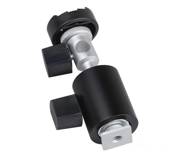 Универсальный поворотный на 360 градусов адаптер для фотовспышки камеры 1/4 дюйма