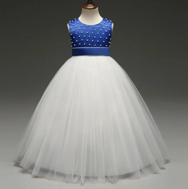 

Новинка 2018, детские праздничные костюмы принцессы с бантом, платье без рукавов