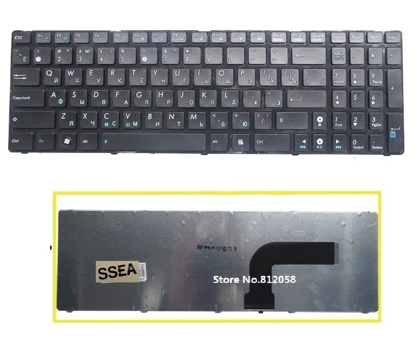 SSEA Новая русская клавиатура для ASUS A73 A73B A73E A73S A73T K72D K72DR K72DY K72J K73SV|keyboard for asus|asus