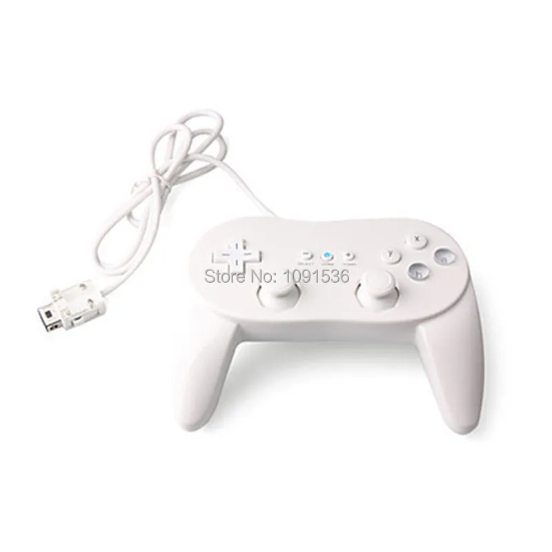 Белый/черный/розовый классический проводной игровой контроллер Gaming Pro
