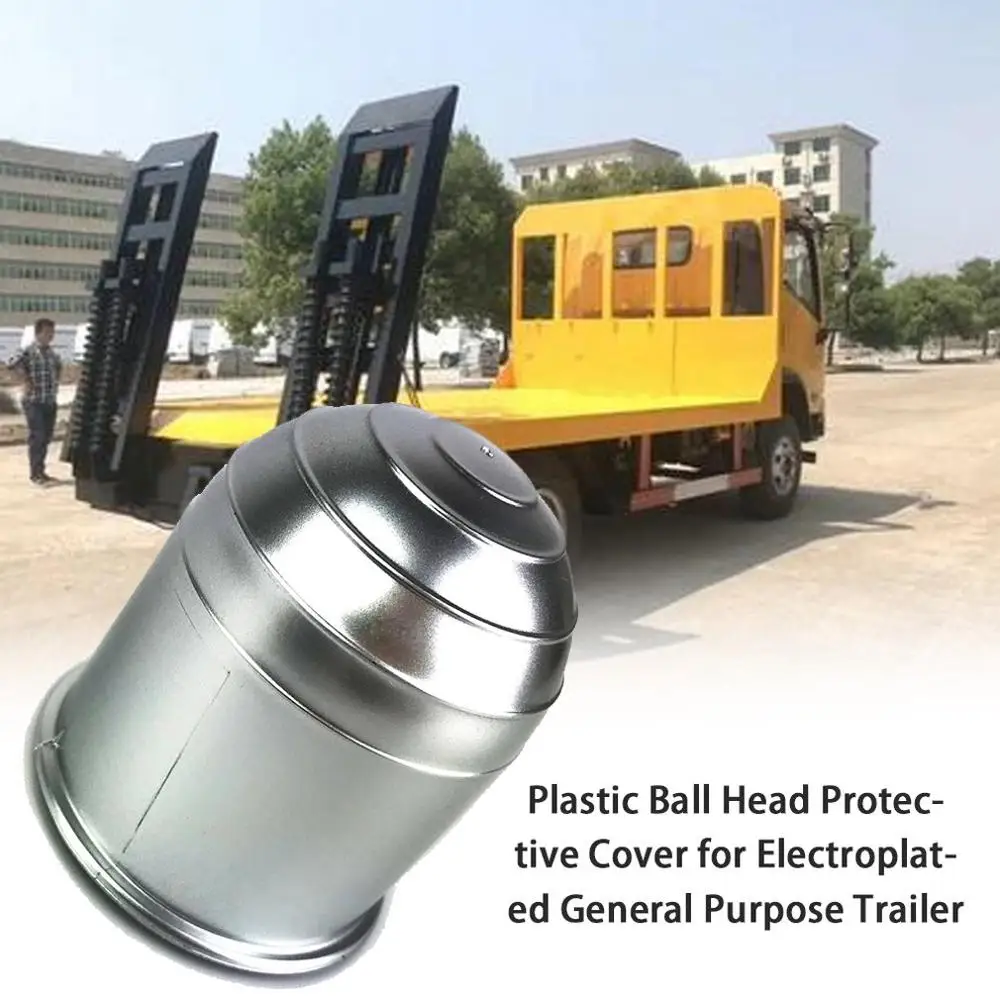 50mm New Vehicle Car Hitch Cover Chrome Plastic Tow Bar Ball Case Protect Electroplated plastic